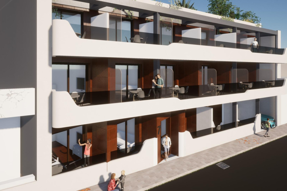 Obra nueva - Apartamento / piso - Torrevieja - Playa del cura